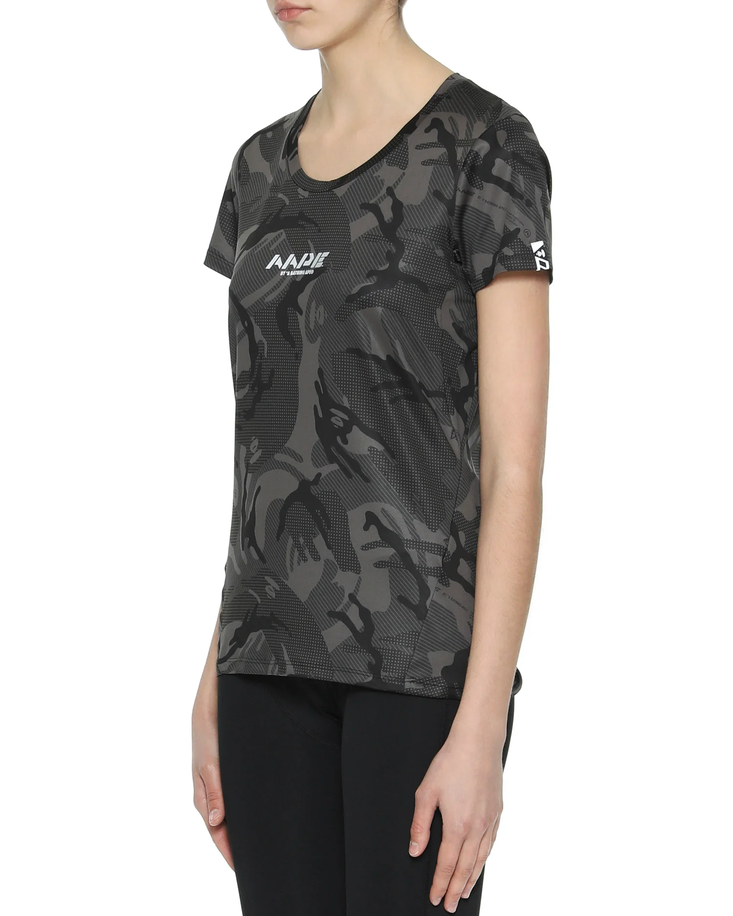 Tonal camouflage logo T-shirt - Image 3