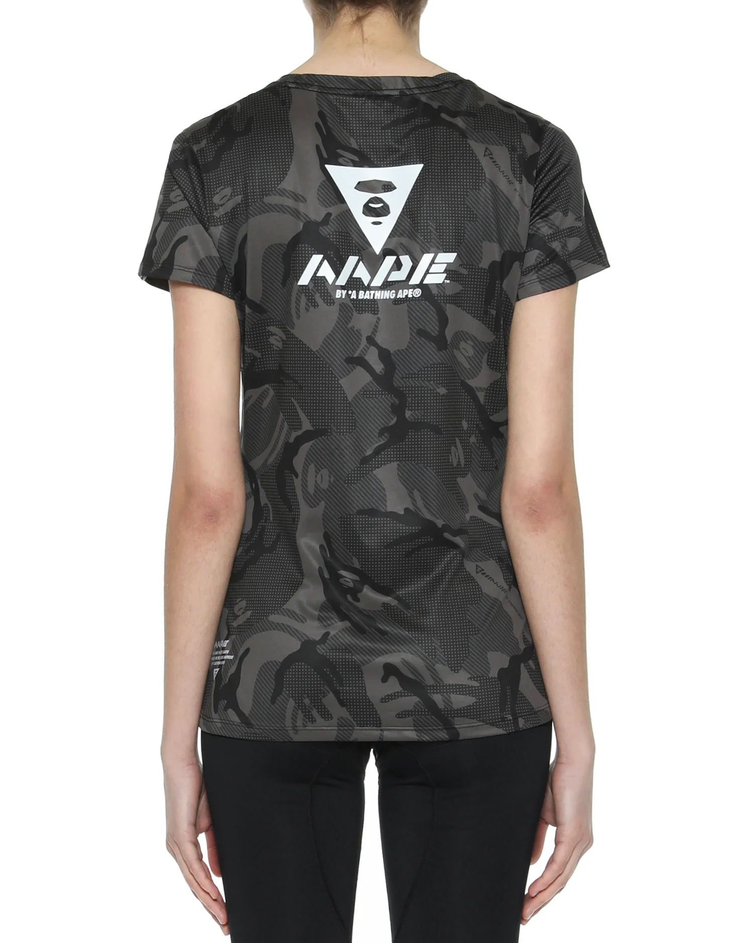 Tonal camouflage logo T-shirt - Image 4