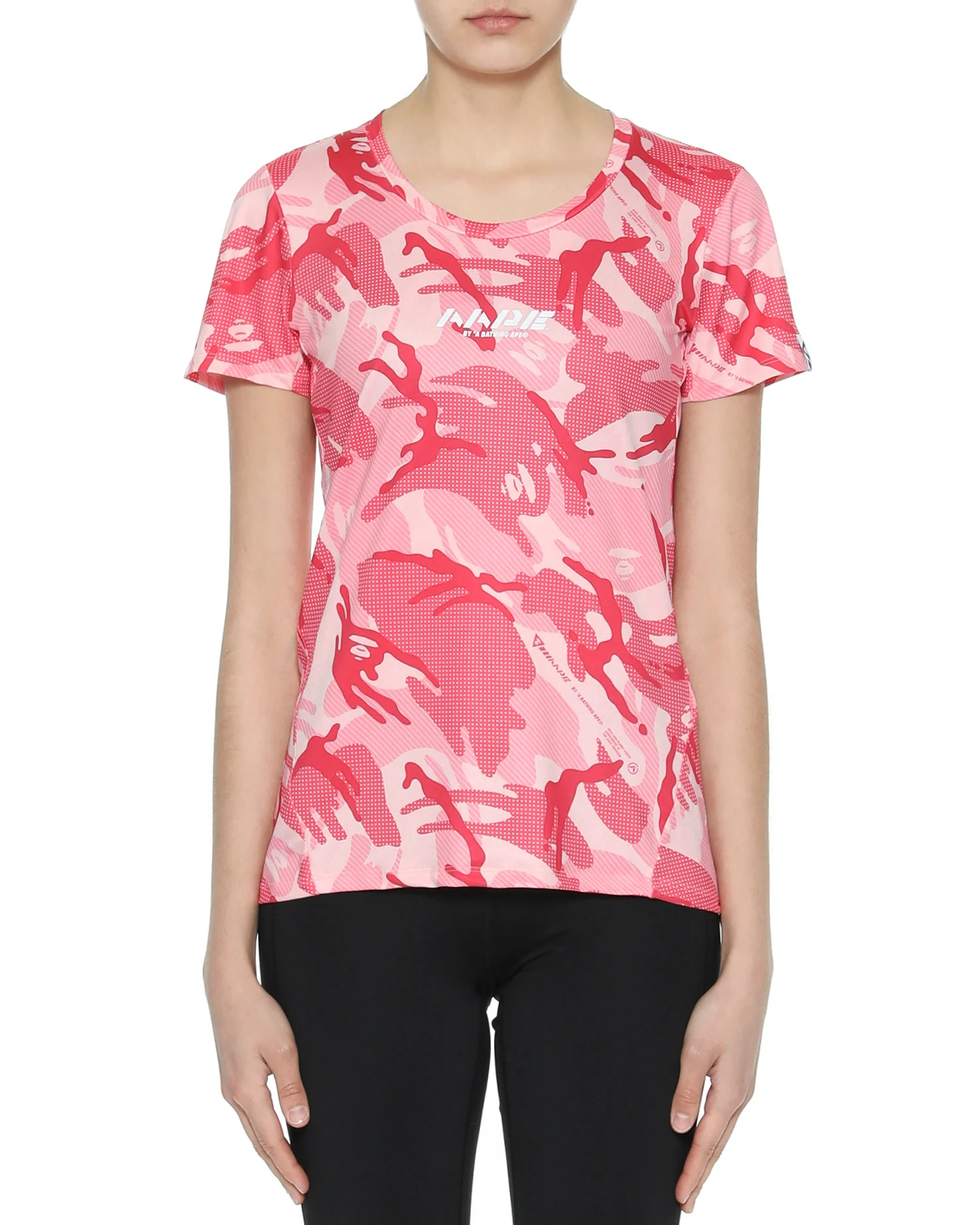Tonal camouflage logo T-shirt - Image 8