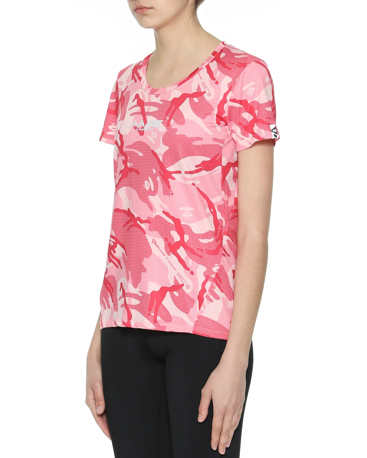 Tonal camouflage logo T-shirt - Image 9