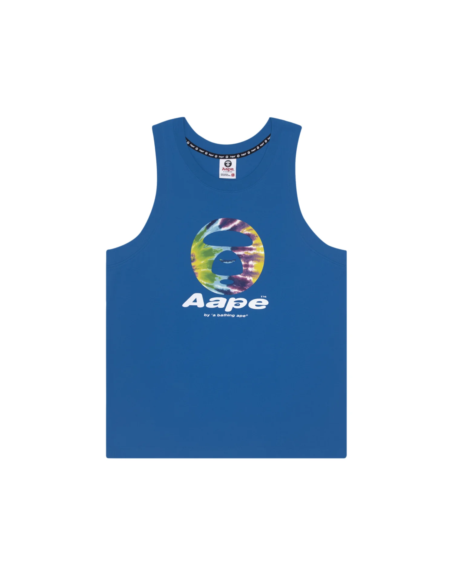Tie-dye Moonface tank top - Image 6