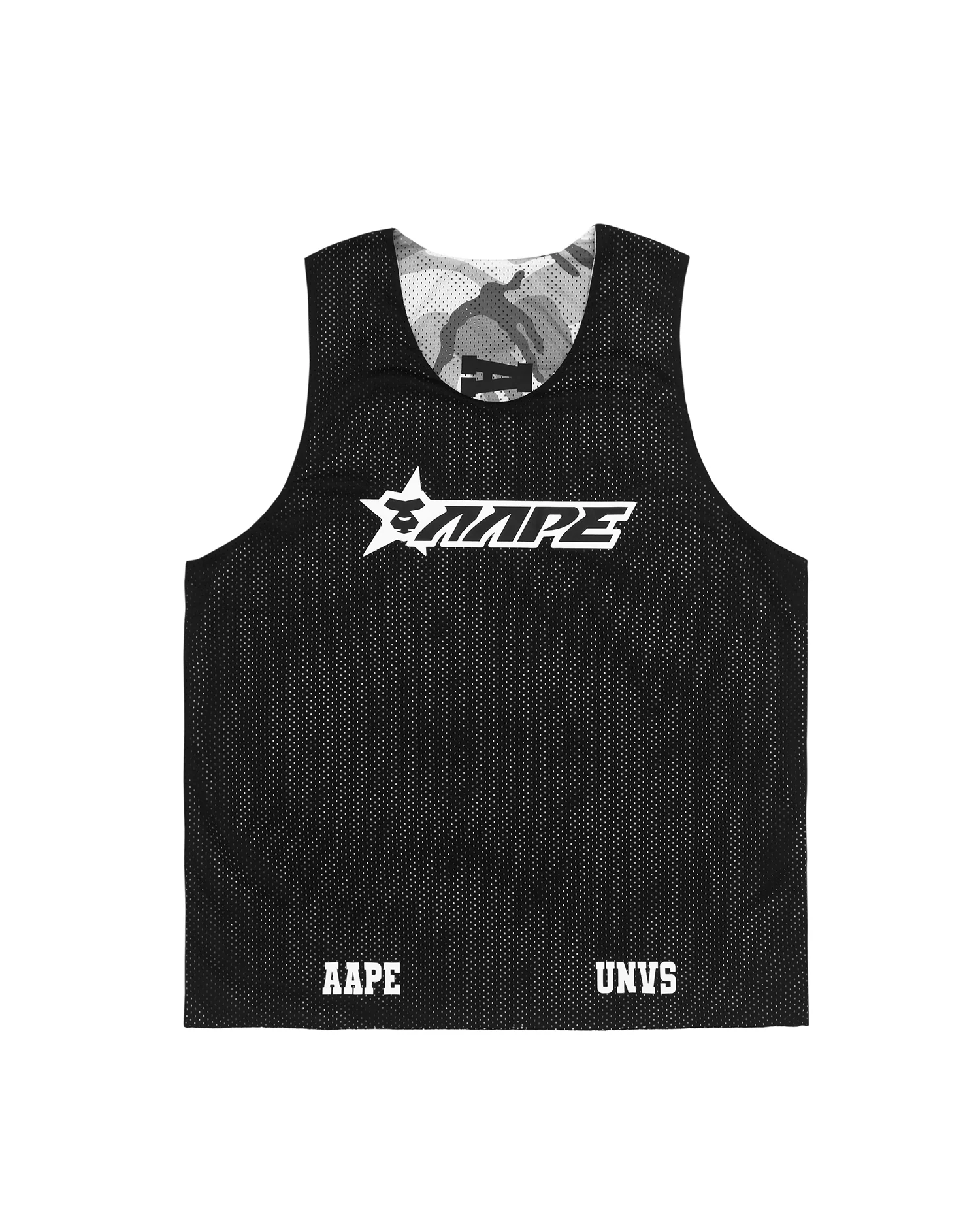 Moonface reversible basketball tank top