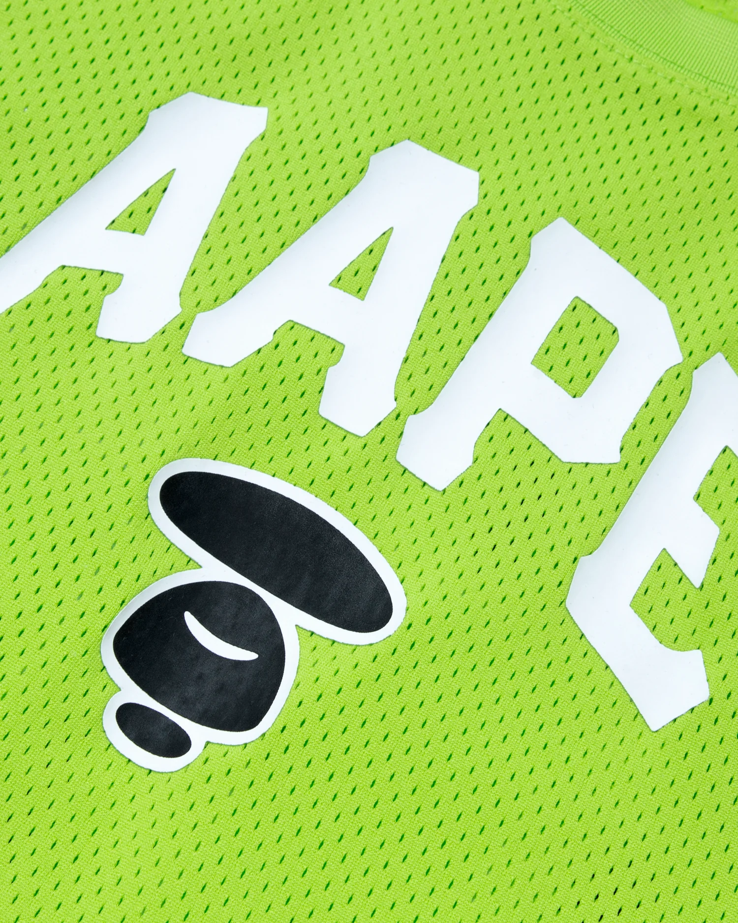 Moonface panelled mesh basketball tank top - Image 8