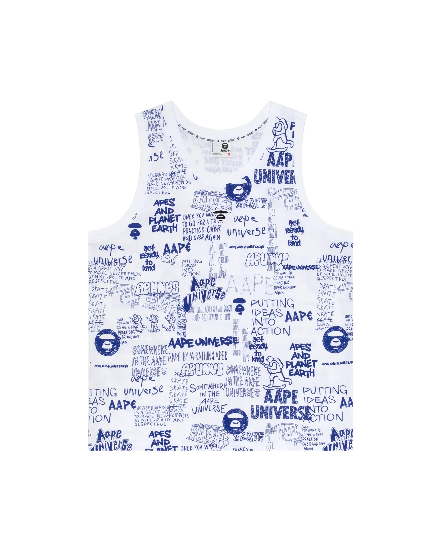 Moonface universe tank top