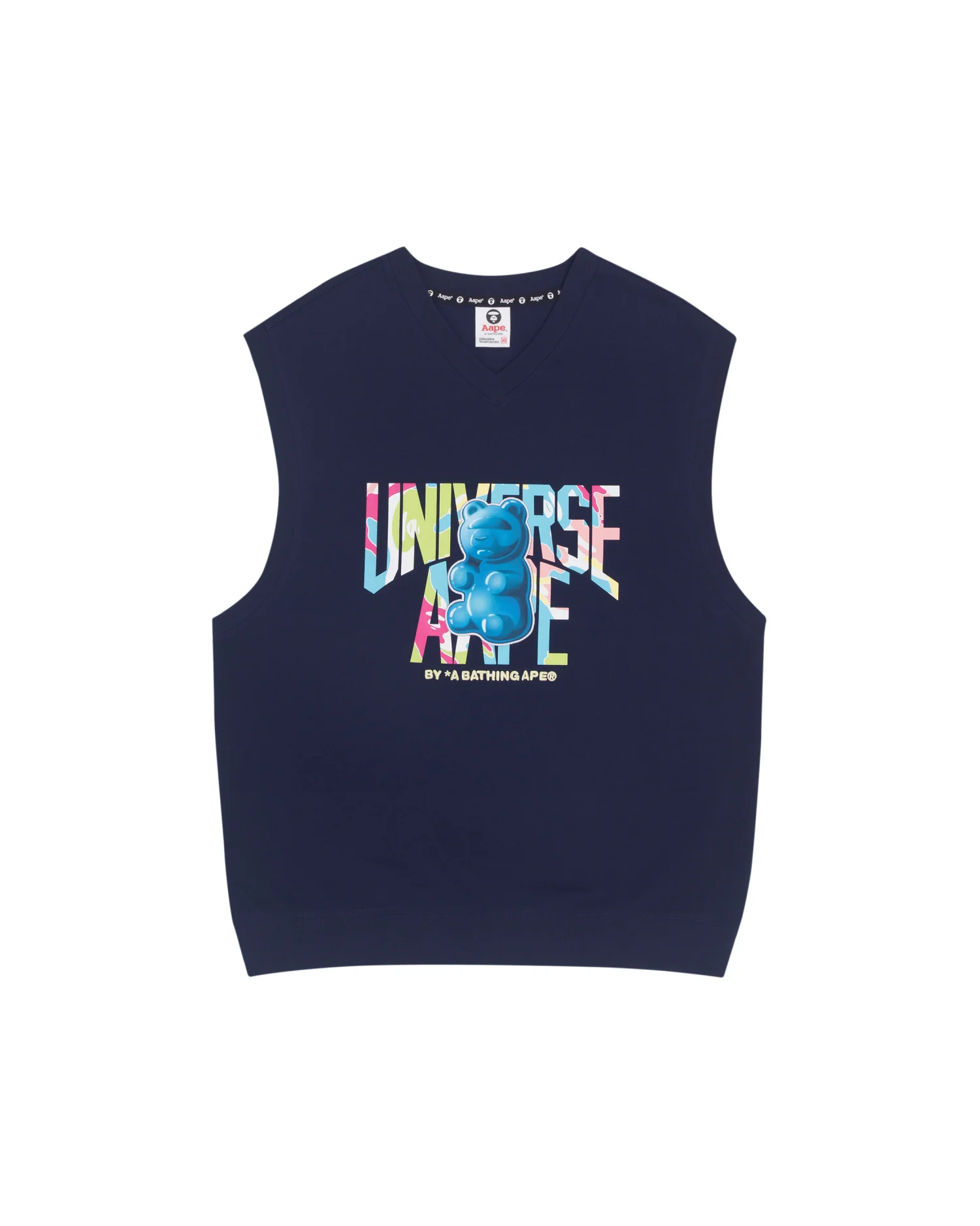 Graphic relaxed tank top