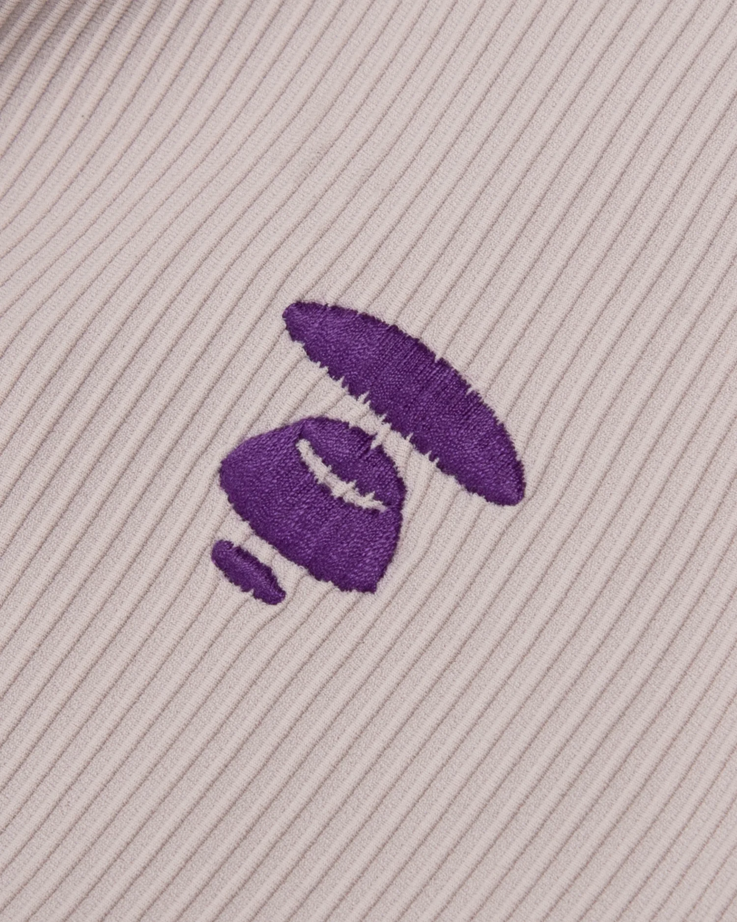 Moonface embroidered cropped tank top - Image 3