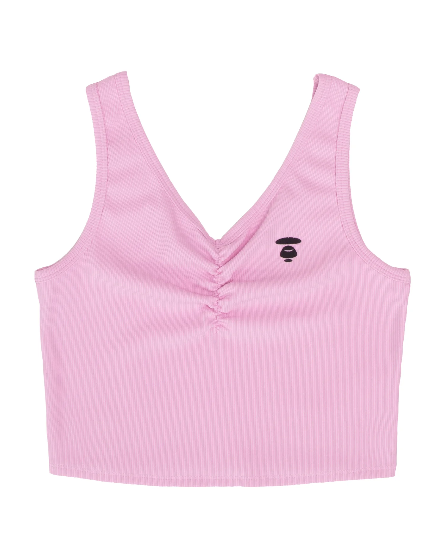 Moonface embroidered cropped tank top - Image 6