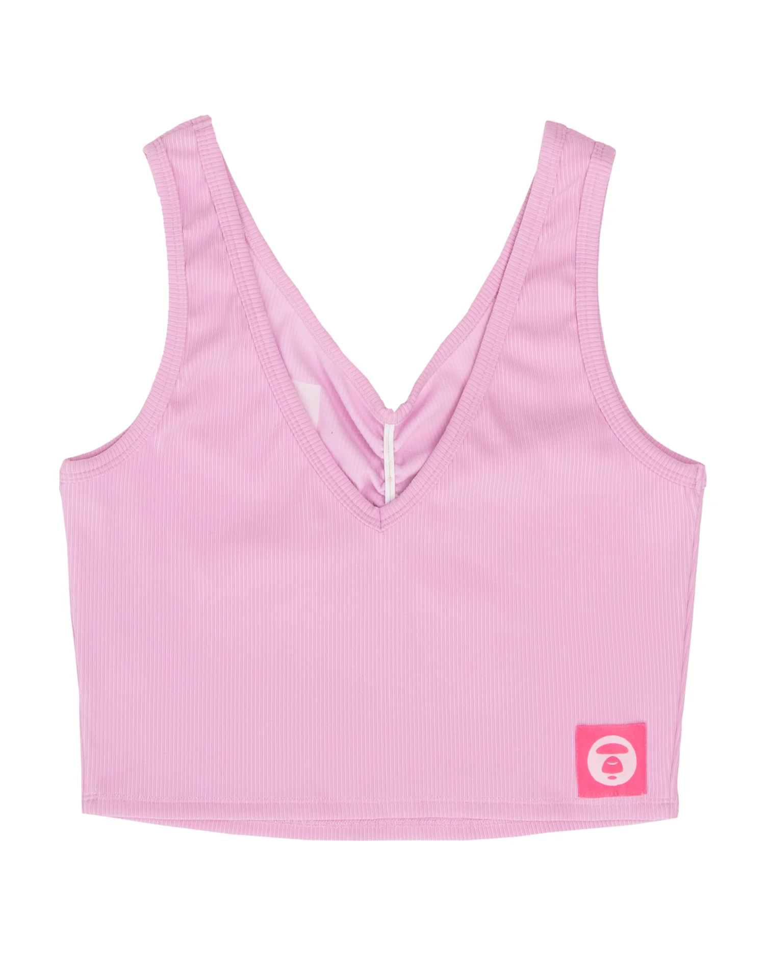 Moonface embroidered cropped tank top - Image 7