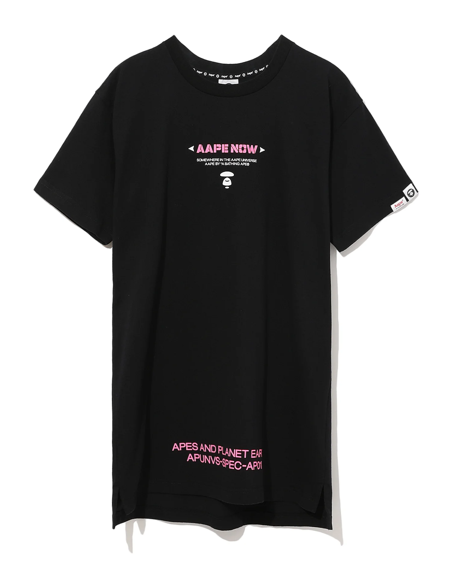 Graphic logo print tunic