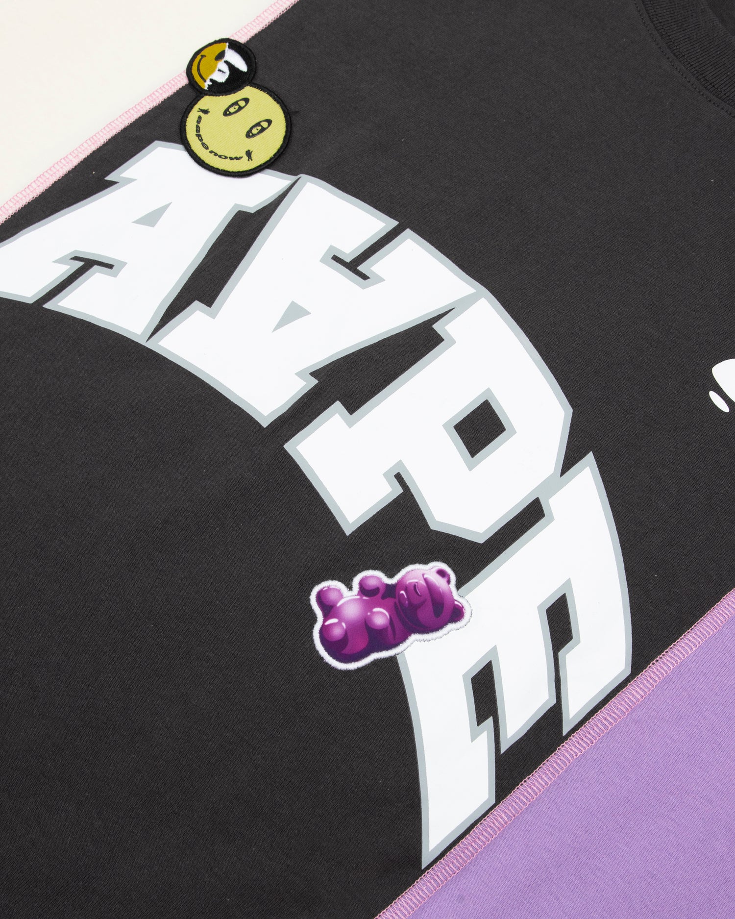 Moonface spliced tee - Image 3