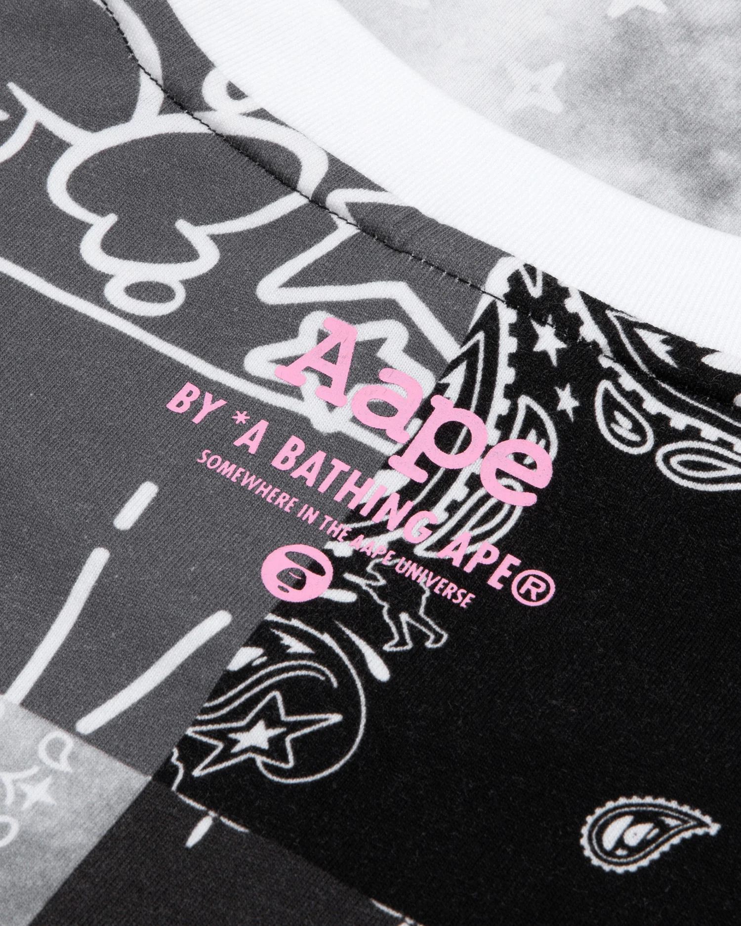 Moonface bandana printed tee - Image 4