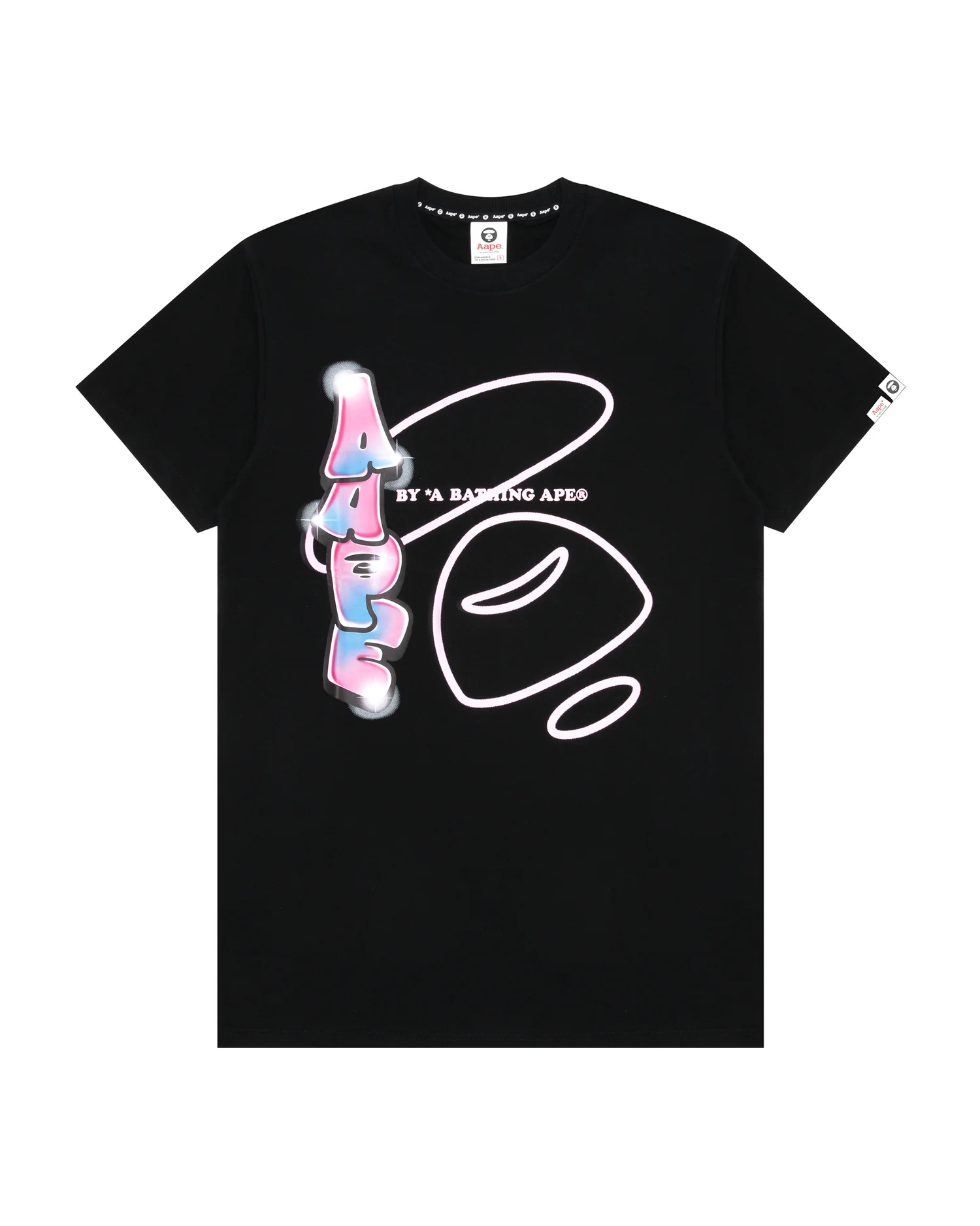 Moonface logo graphic tee