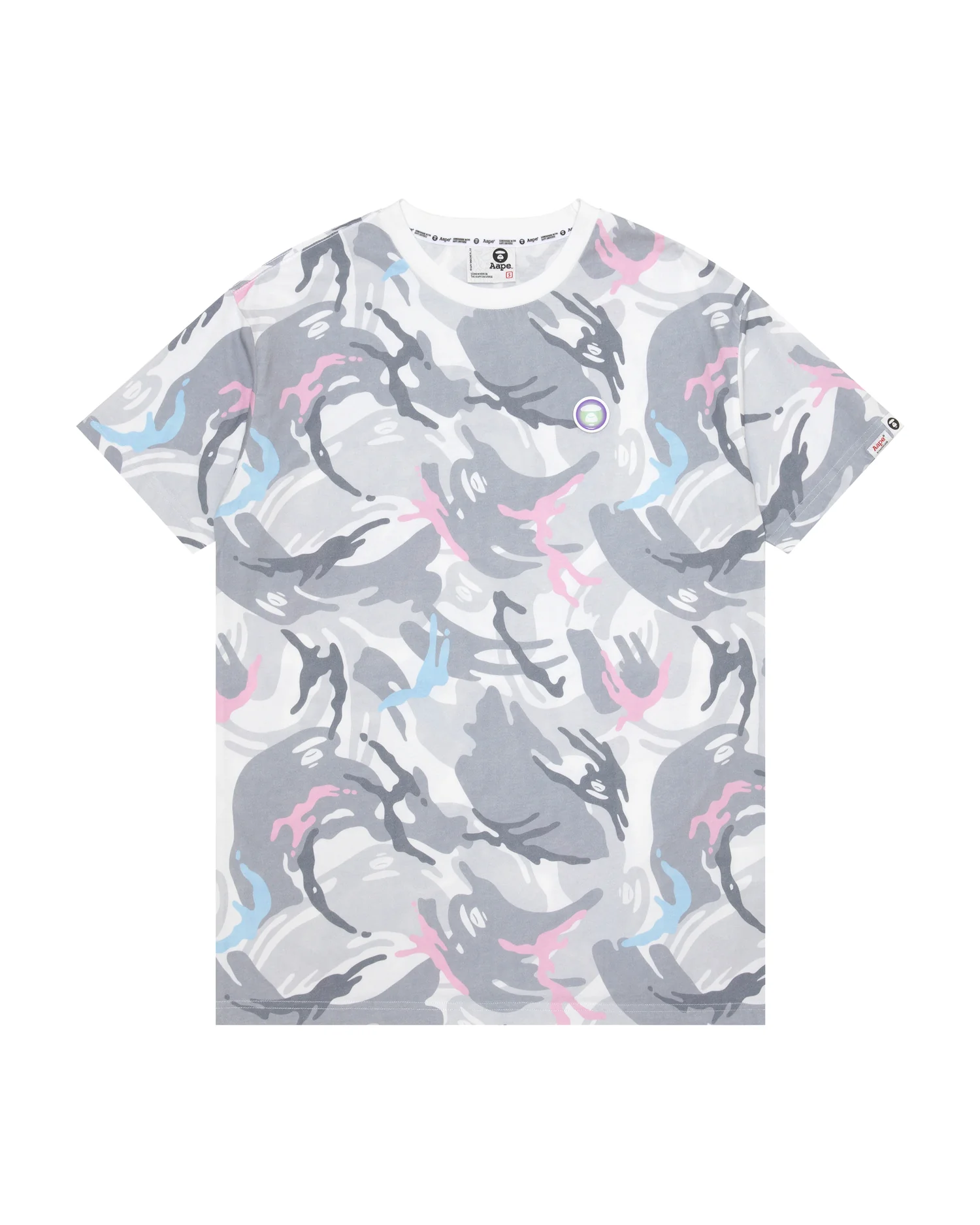 Moonface patch camo graphic tee - Image 6