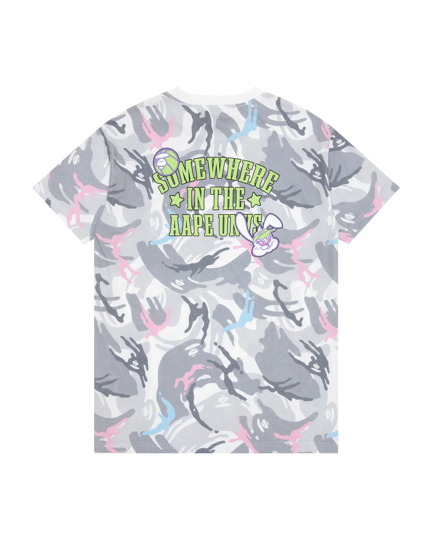 Moonface patch camo graphic tee - Image 7