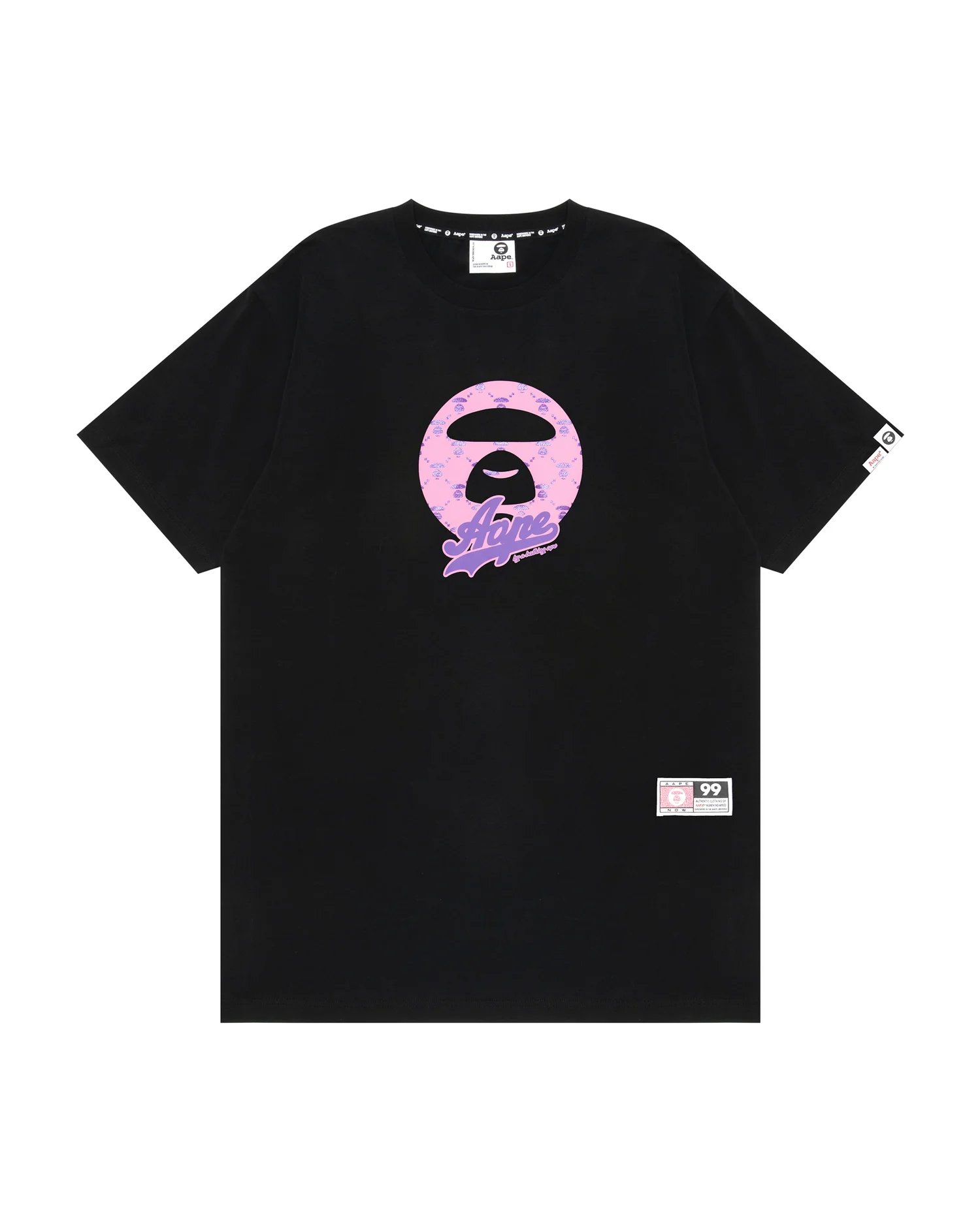 Moonface graphic printed tee