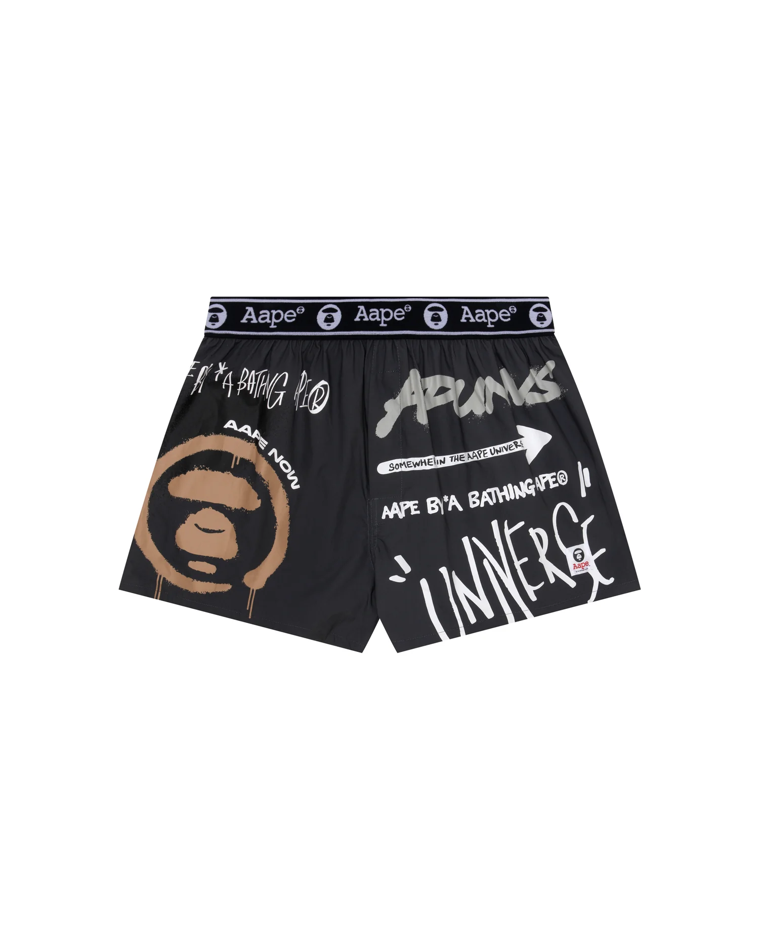 Moonface drip graphic boxers