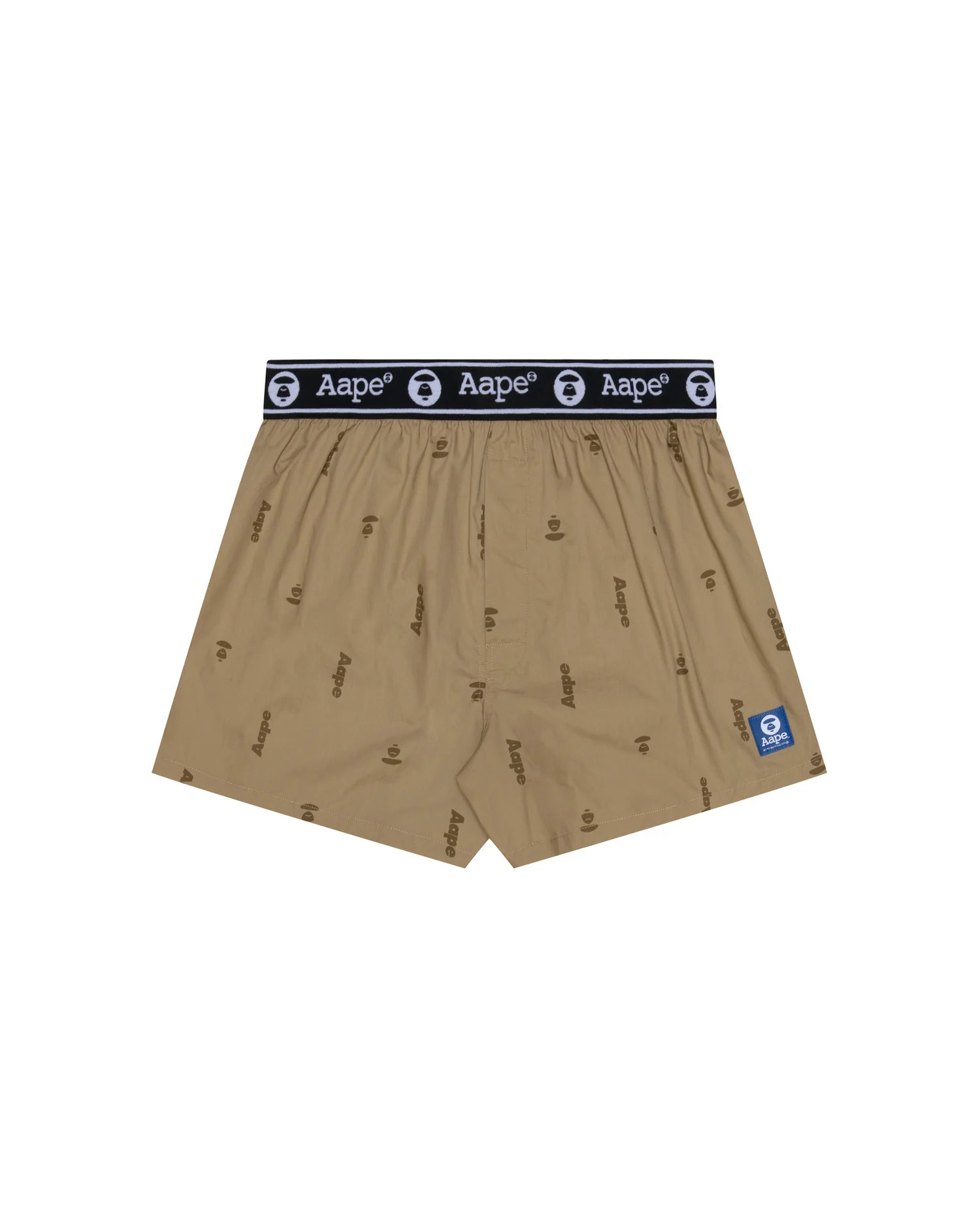Moonface logo patterned boxers