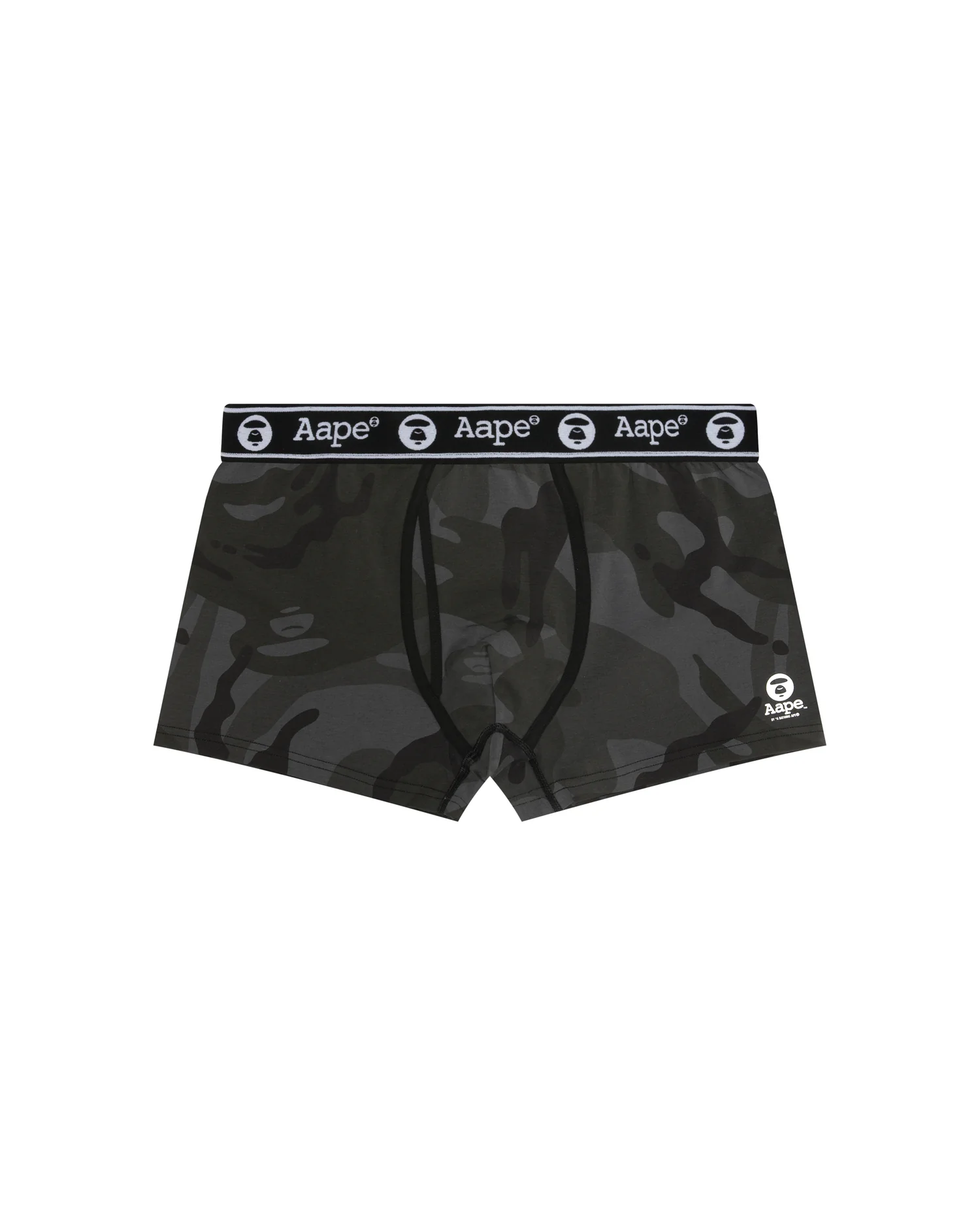 Moonface logo camo boxer briefs