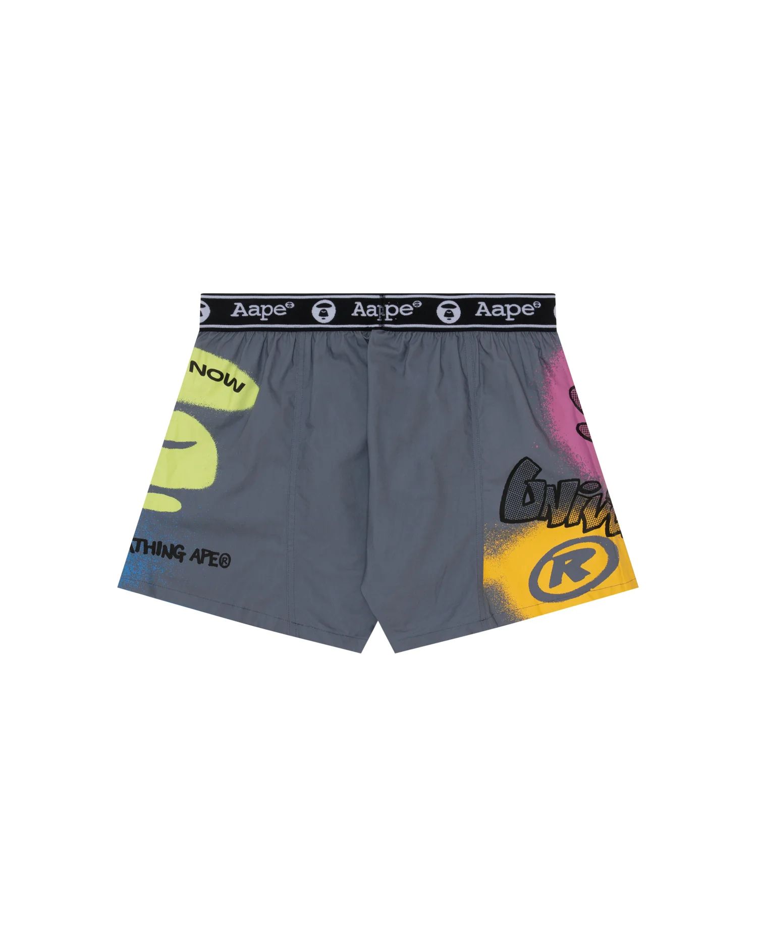 Moonface graffiti printed boxers - Image 2