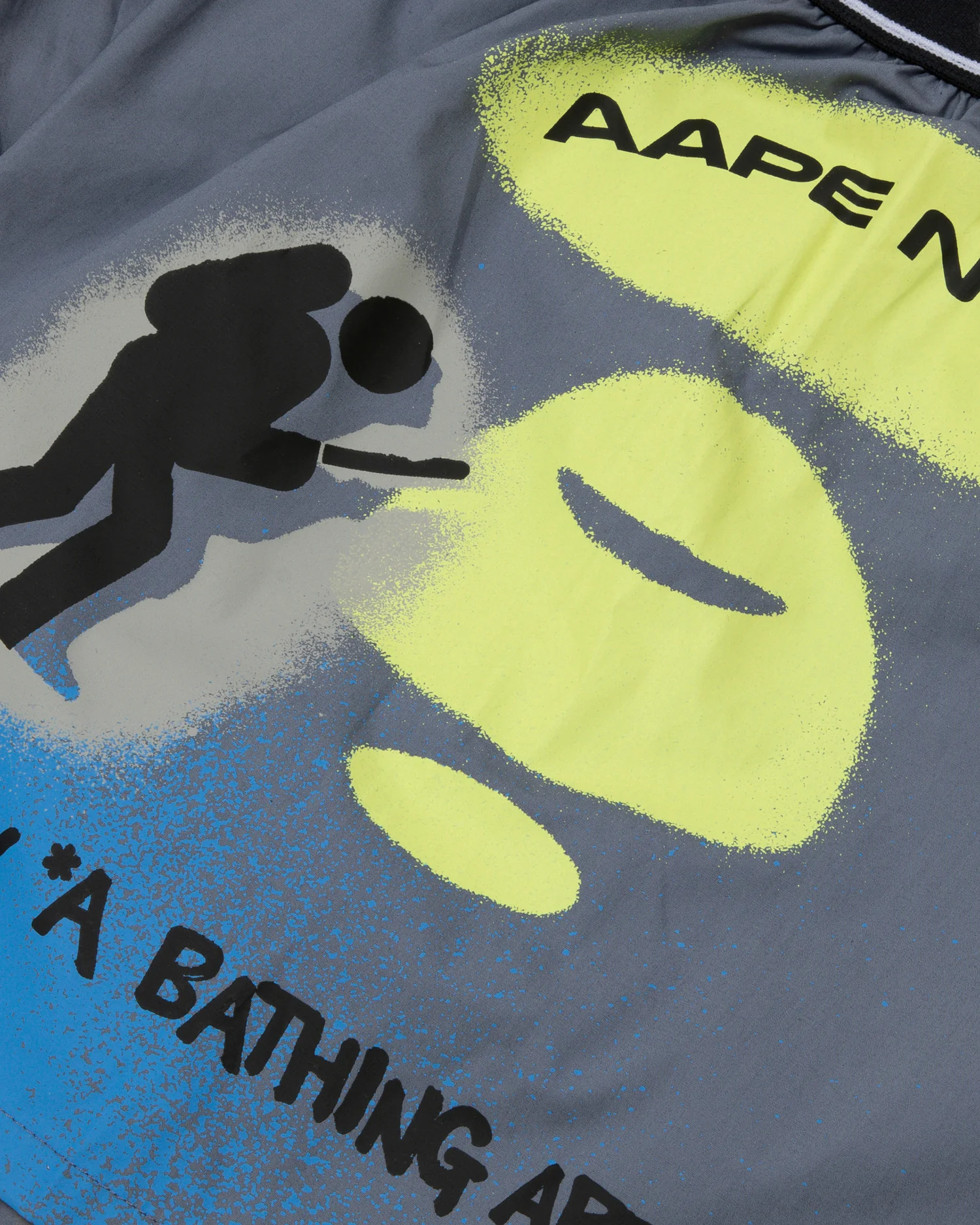 Moonface graffiti printed boxers - Image 5