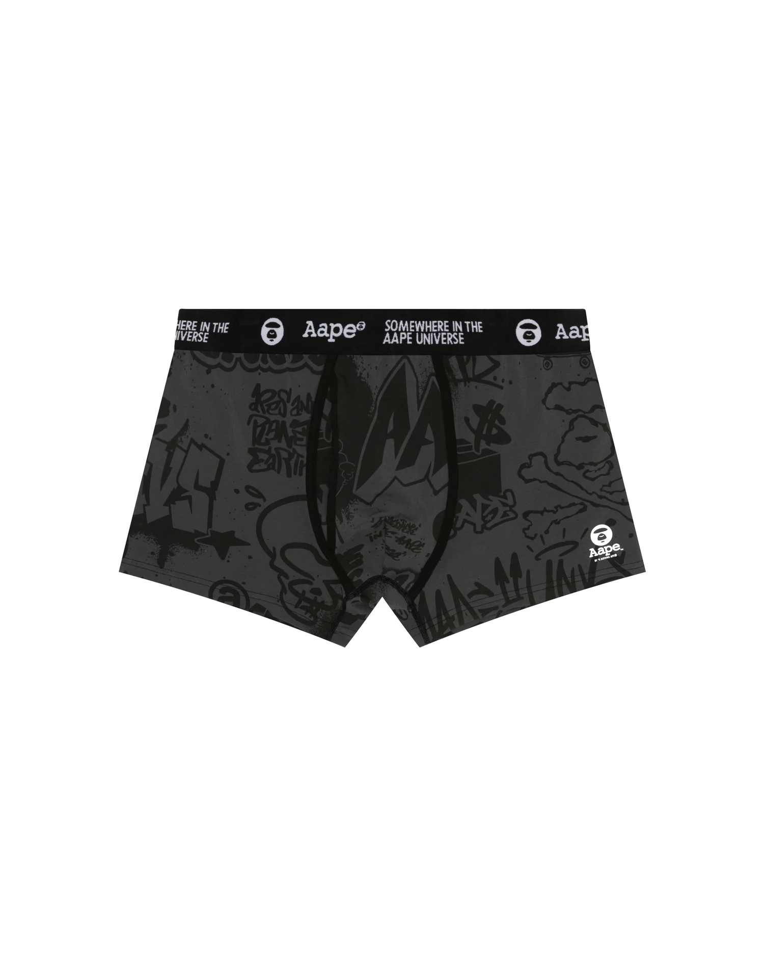 Moonface logo graffiti print boxer briefs