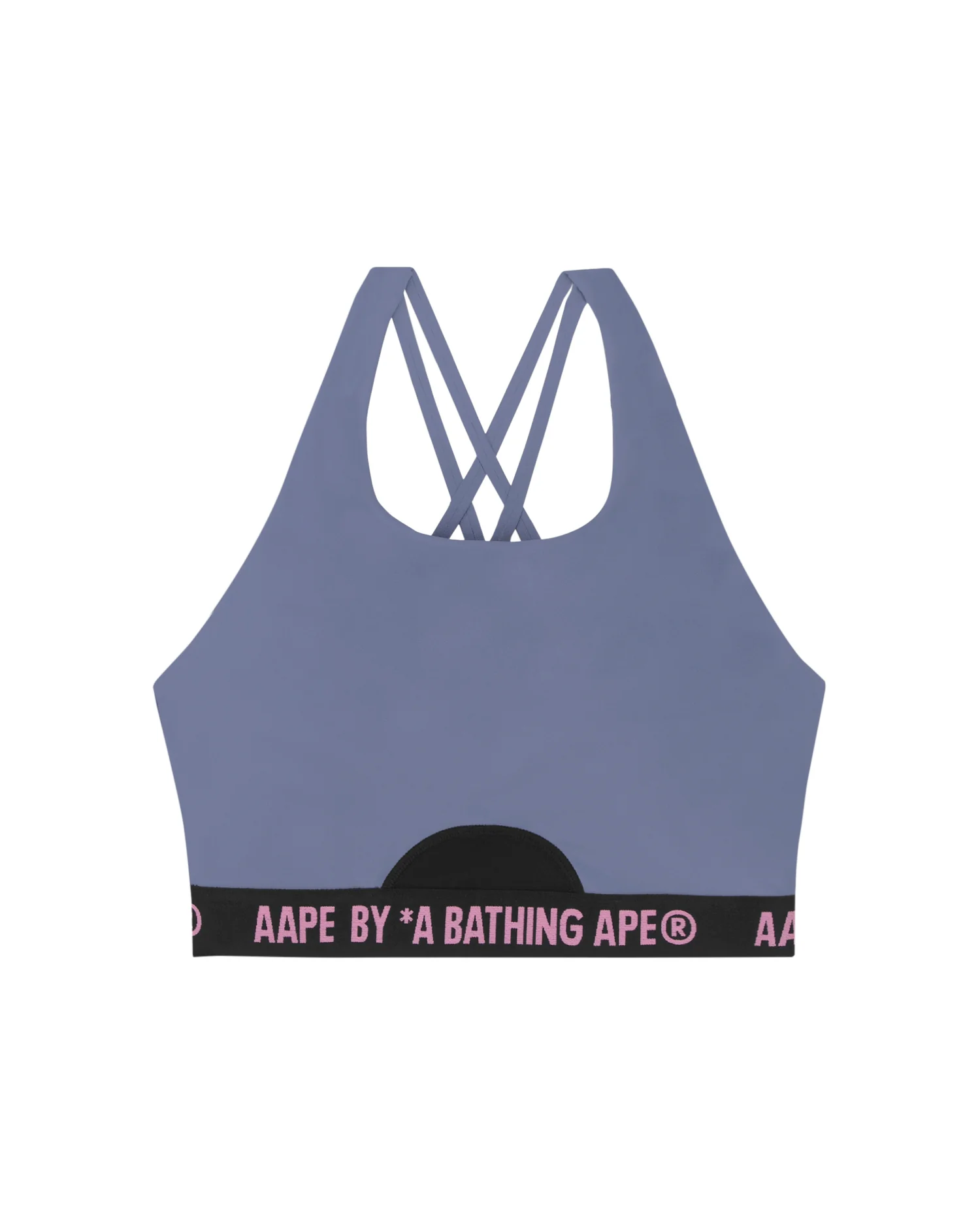 Moonface logo hem bra top - Image 6