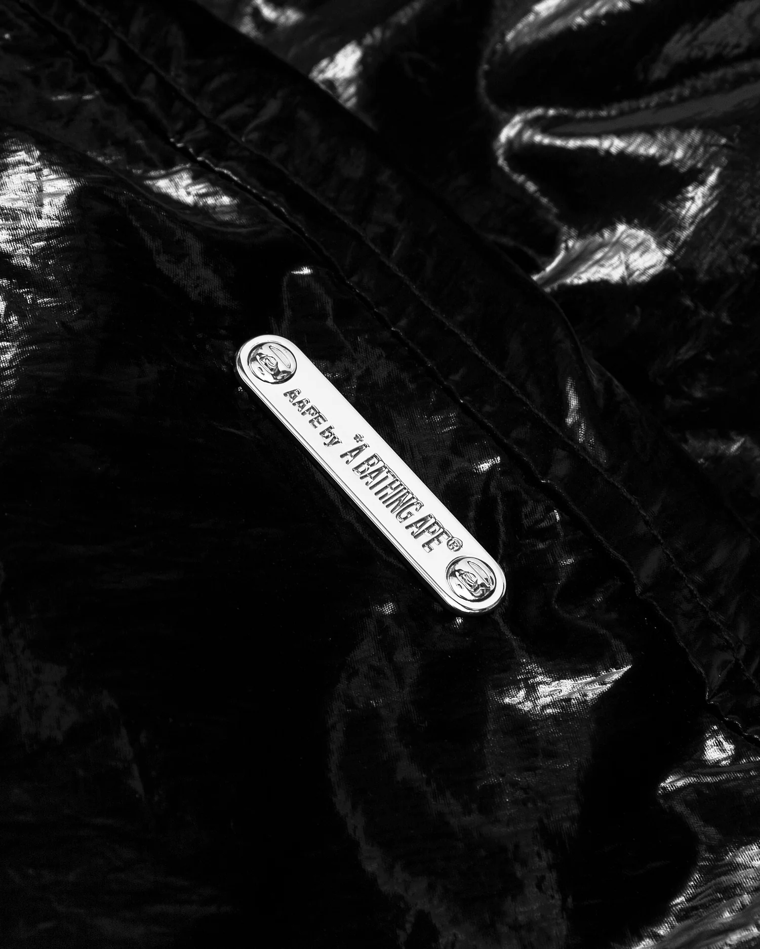 Moonface glossy puffer vest - Image 5