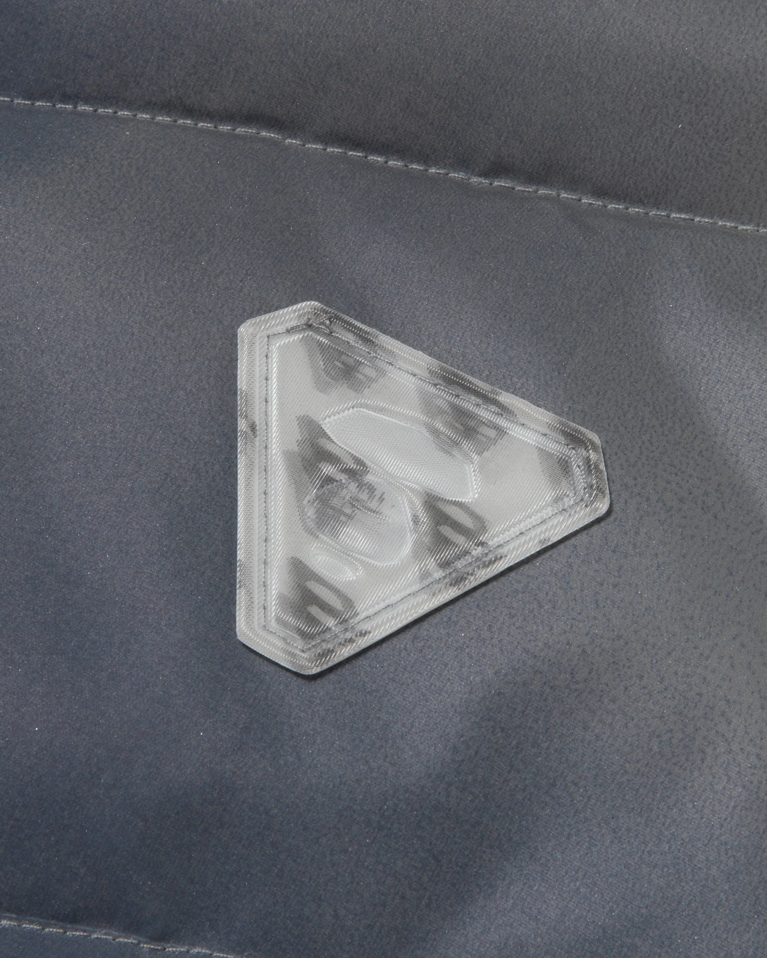 Moonface patch hooded padded vest - Image 3