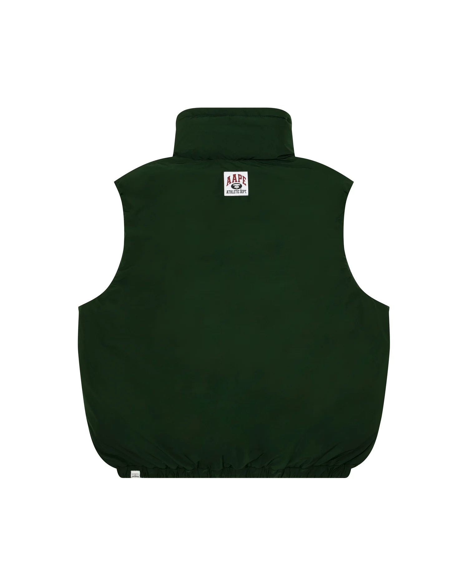 Moonface logo check zip-up vest - Image 11
