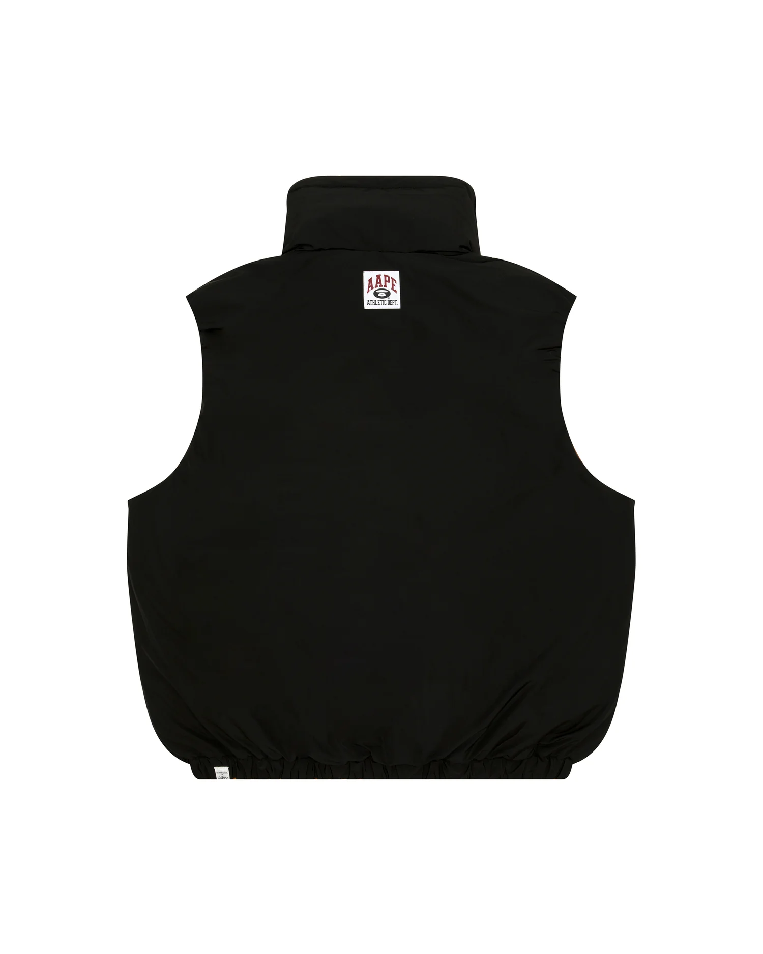 Moonface logo check zip-up vest - Image 4